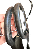 MCM Black Leather Two-Way Bag